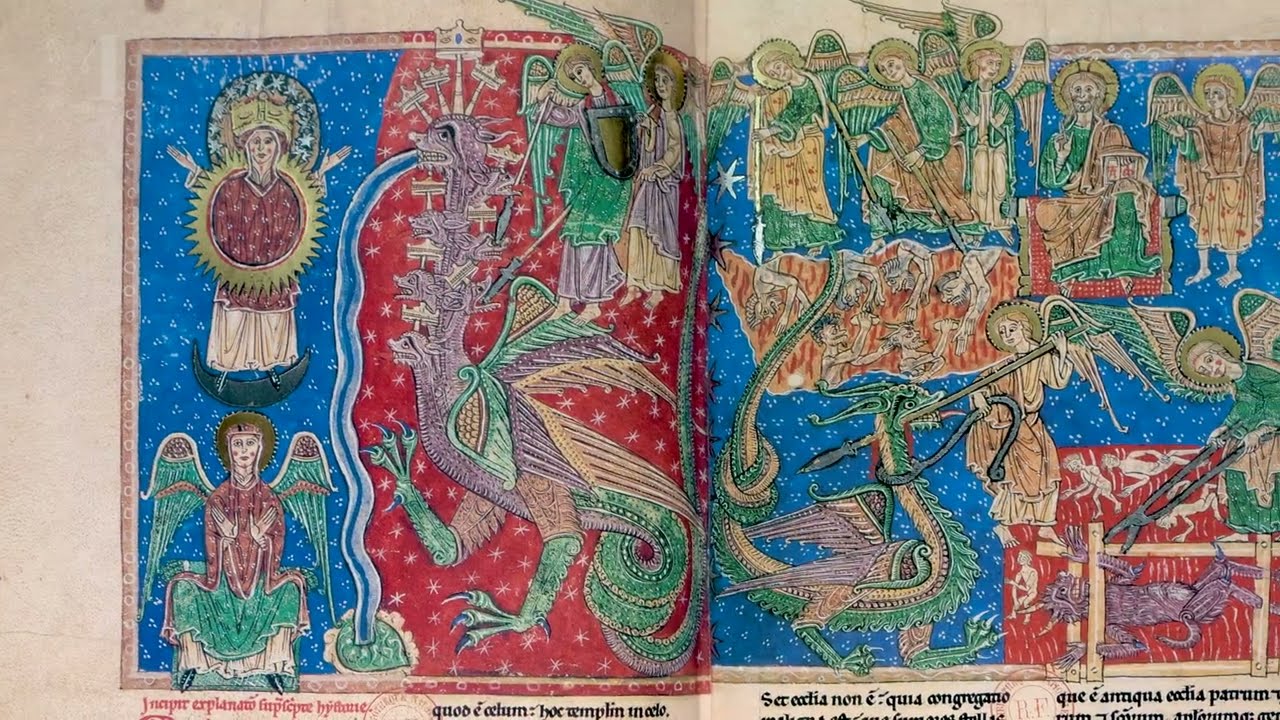 🇪🇸🔥Beato de Liébana, Códice de San Andrés de Arroyo (España, s. XIII) BnF - Manuscritos iluminados🔥