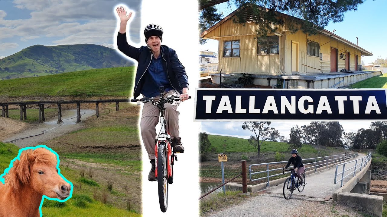 Cycling to a sunken ghost town - High County Rail Trail (PART 2)