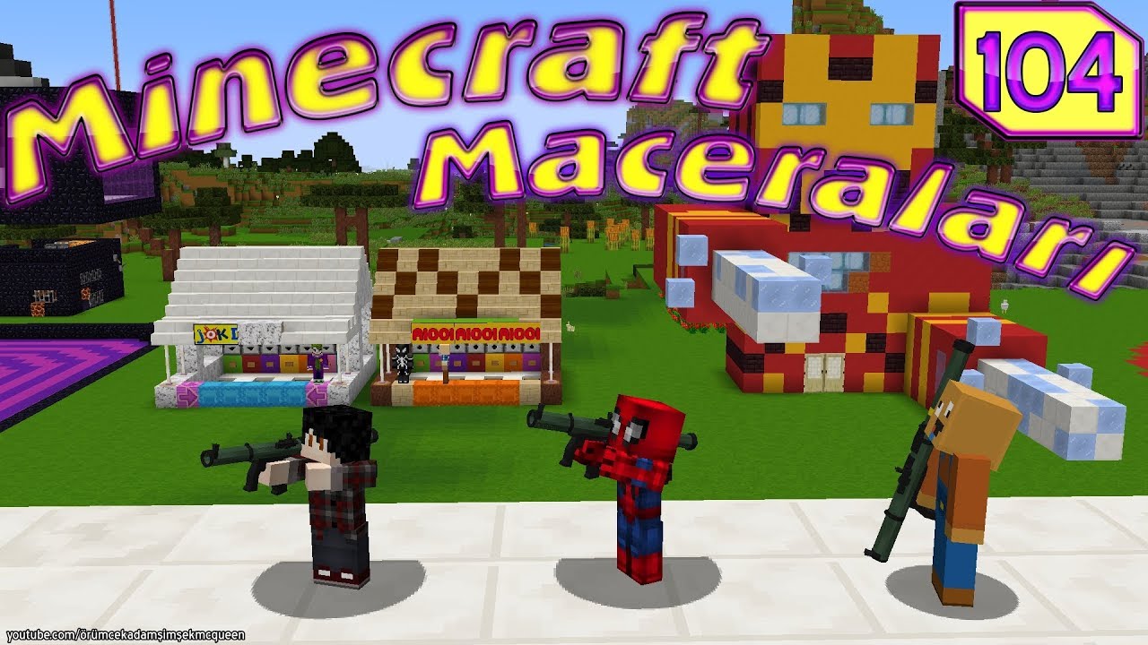 Örümcek Bebek Çetesi Elmas Hırsızını Arıyor [Minecraft Maceraları 104]