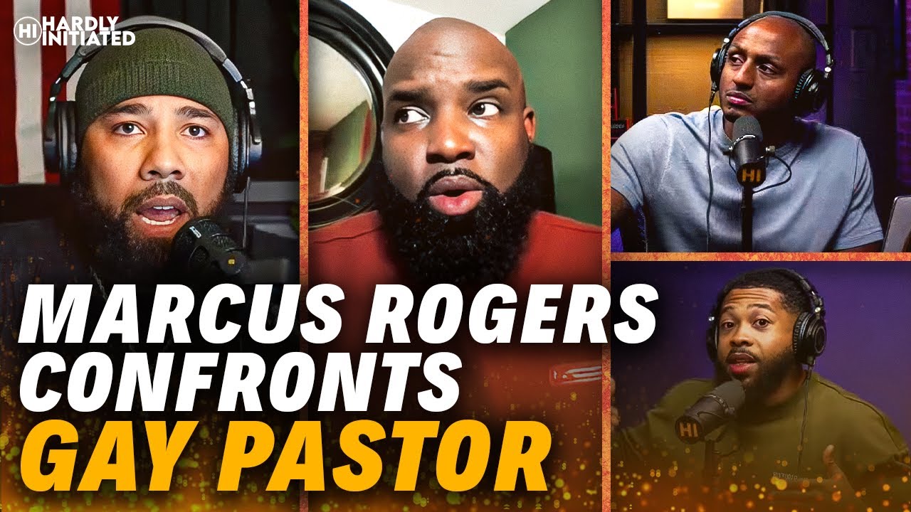 Marcus Rogers Confronts Gay Pastor Live: Can You Be GAY and HOLY?