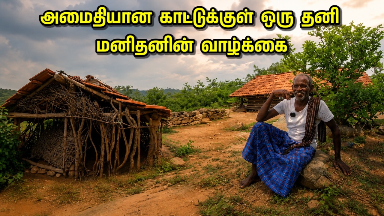 A Lone Man's Struggle for Survival in the Quiet Forest |