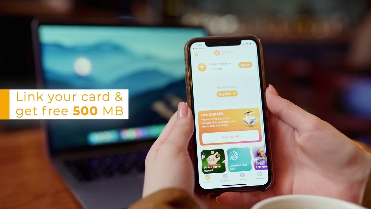 How to use Yesim. 2 minute guide video (e-Sim) | 2022