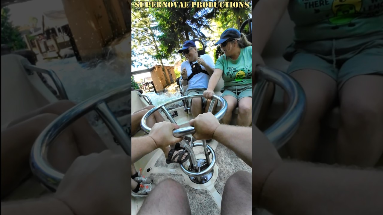 Rio Grande Rapid River onride at Djurs Sommerland Denmark 🇩🇰 