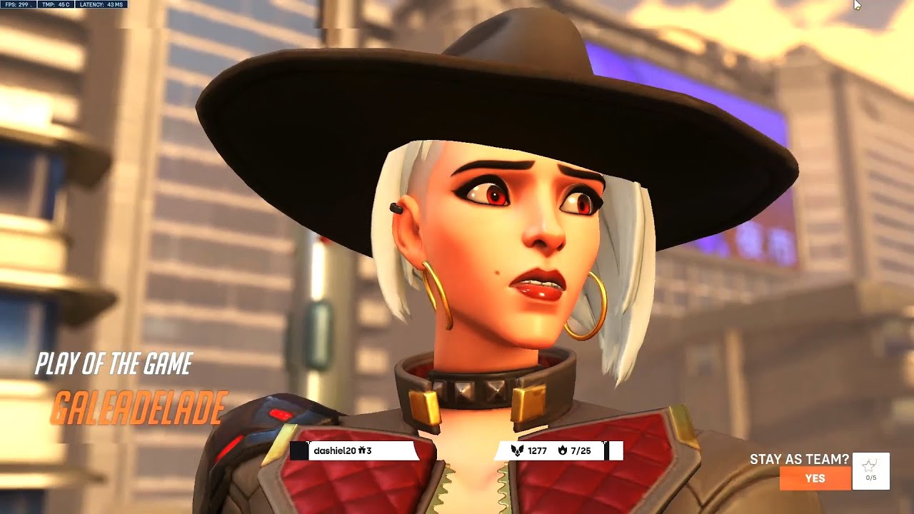 Gale Ashe gameplay - POTG! [ Overwatch 2 PVP Beta ]
