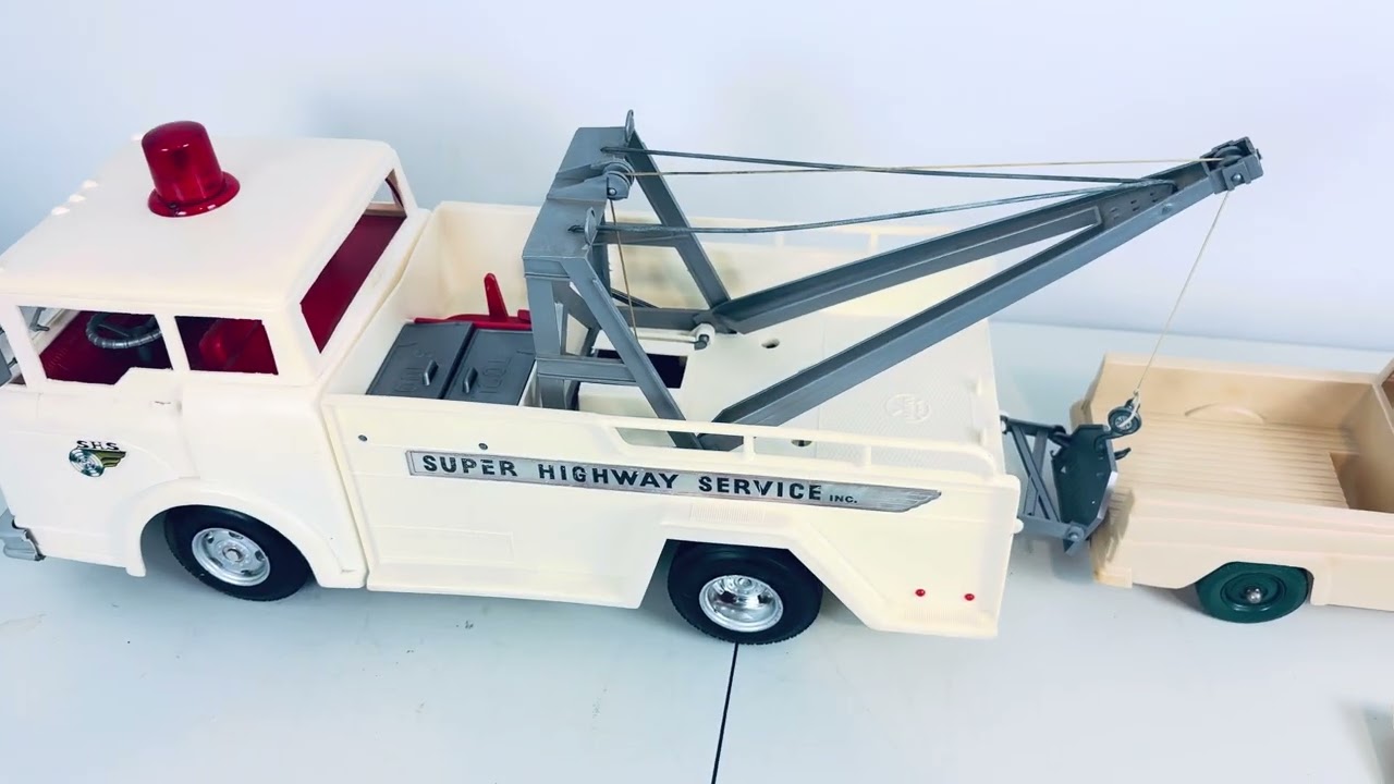 Big Bruiser By MARX 1960’s Boys Toy Tow Truck