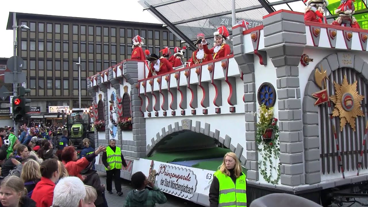 Veilchendienstagszug Mönchengladbach 04. März 2014 Teil 8/8 (Bahnhof)