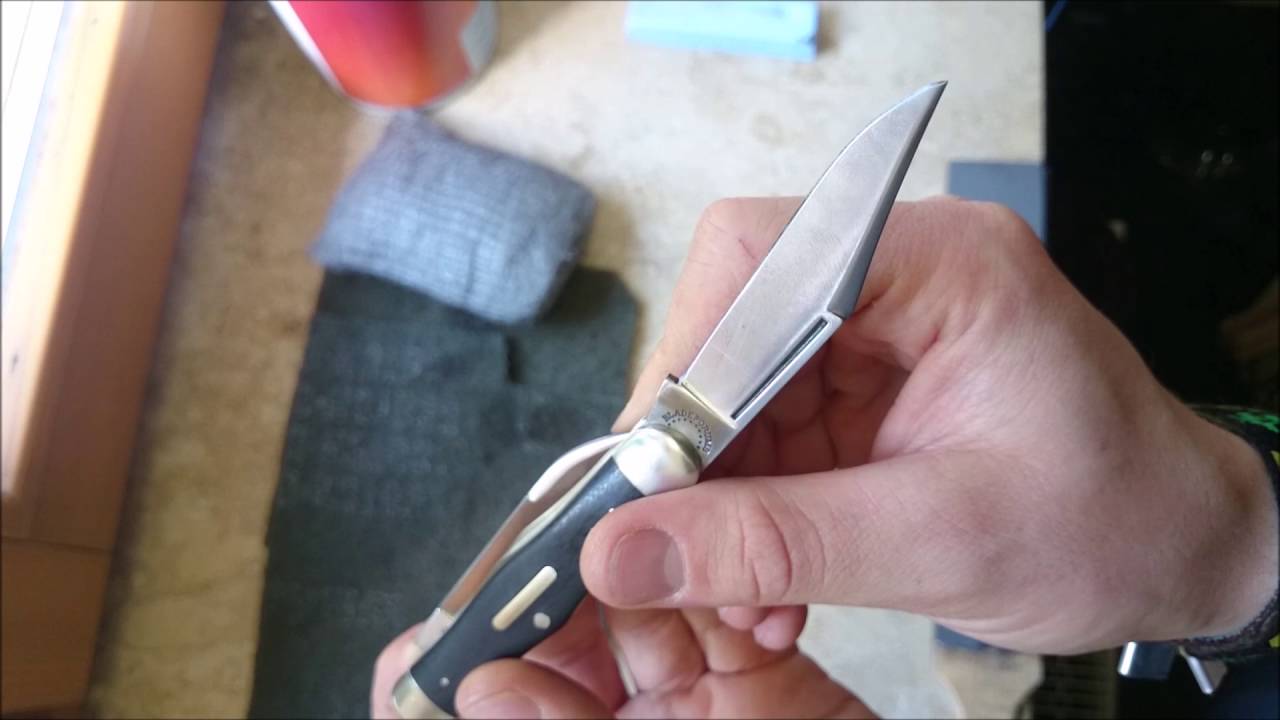 How-to: Patina entfernen, Cover polieren, Klingenspiel verringern (Queen Cutlery Moose)
