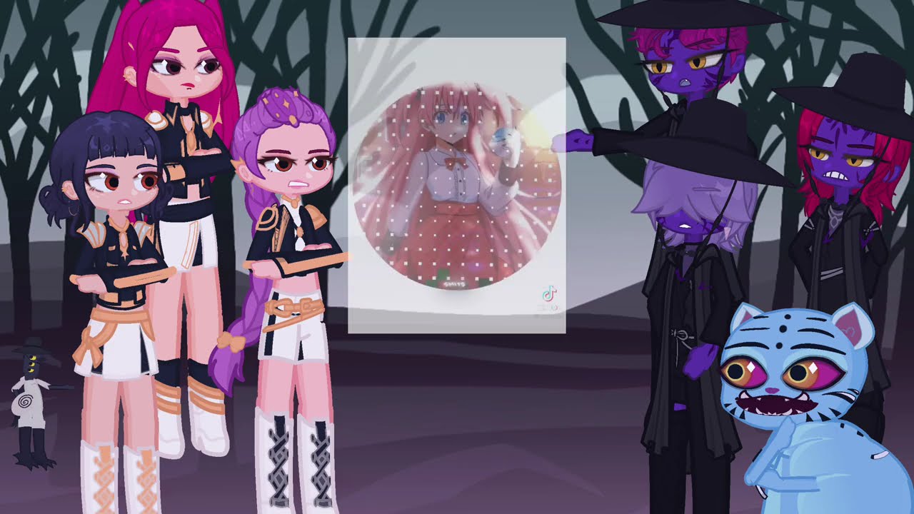 kpop demon hunters react to Milim nava | Rimuru tempest | Slime | Gacha life 2