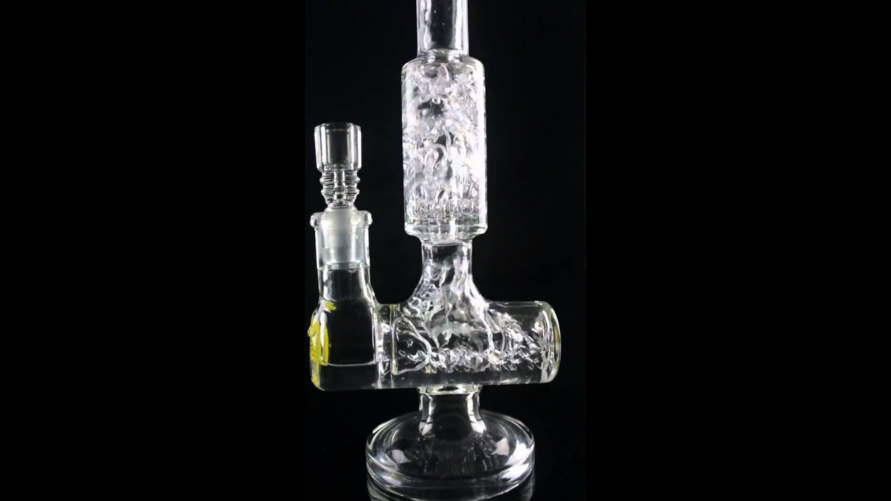 Maverick Glass Bent Neck Inline Water Pipe