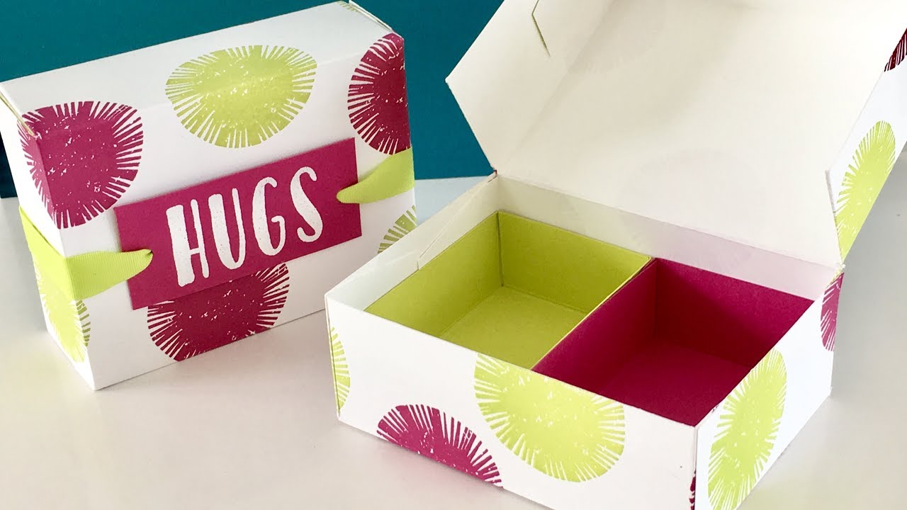 Lovely Inside and Out Partitioned Gift Box Video Tutorial - Stampin' Up New Catalogue Week