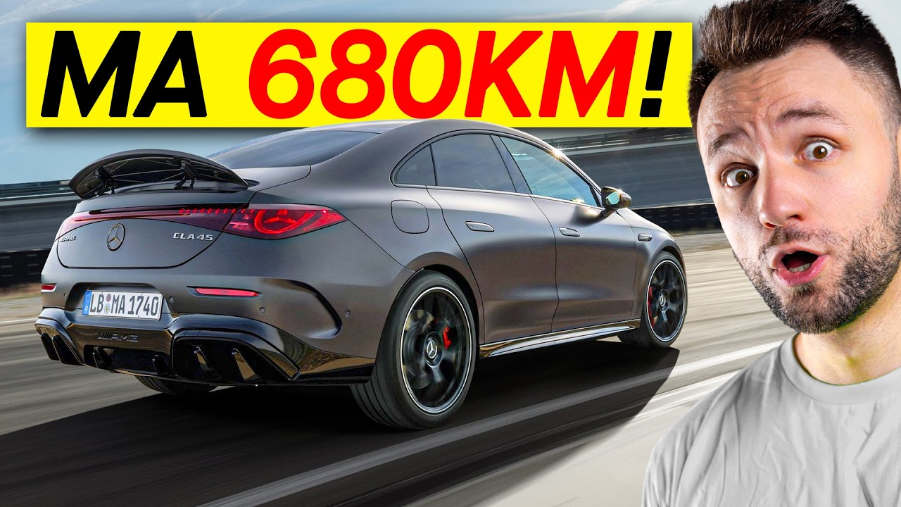 Mercedes PRZESADZIŁ z nowym AMG CLA45! - MotoNEWS