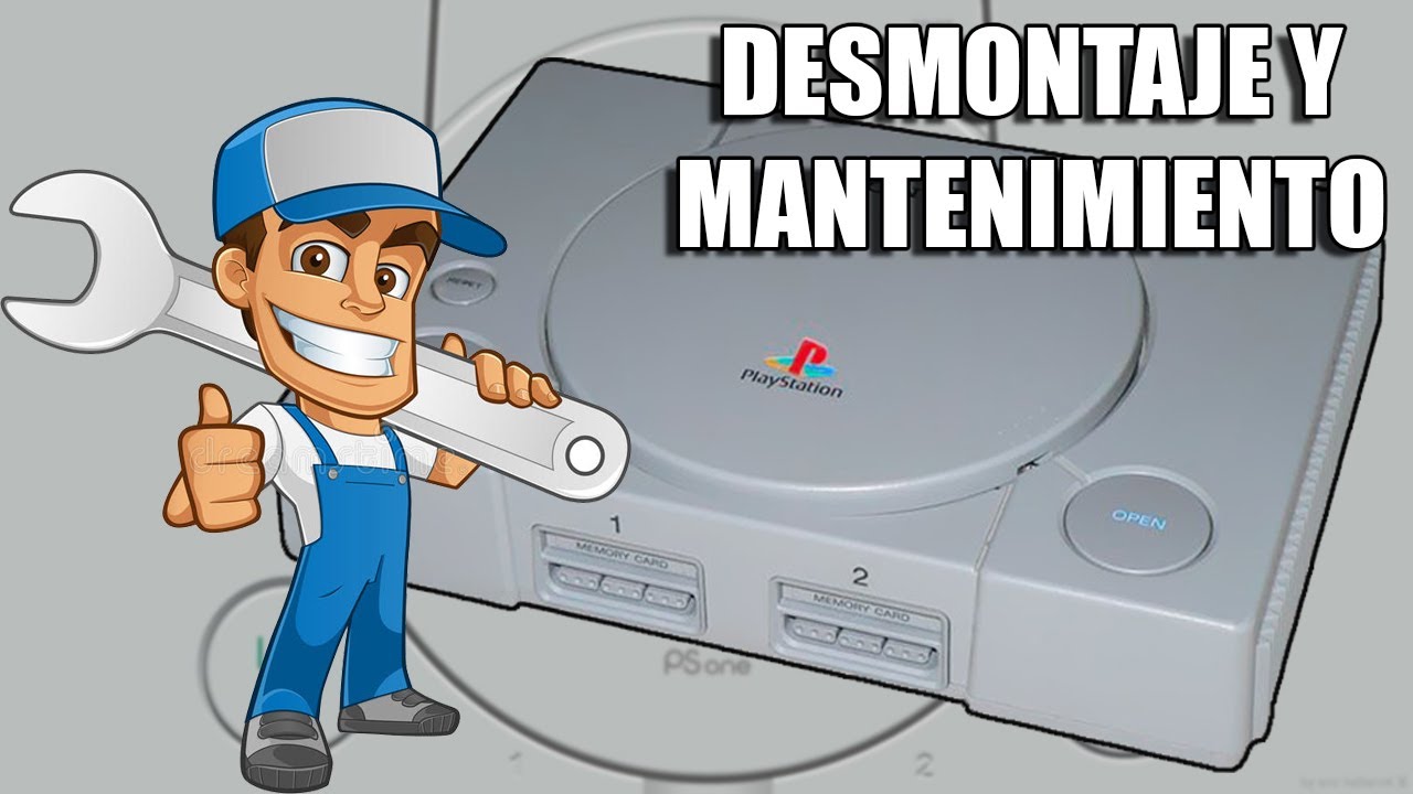 Cómo abrir la PS1 - DESMONTAJE  Y MANTENIMIENTO