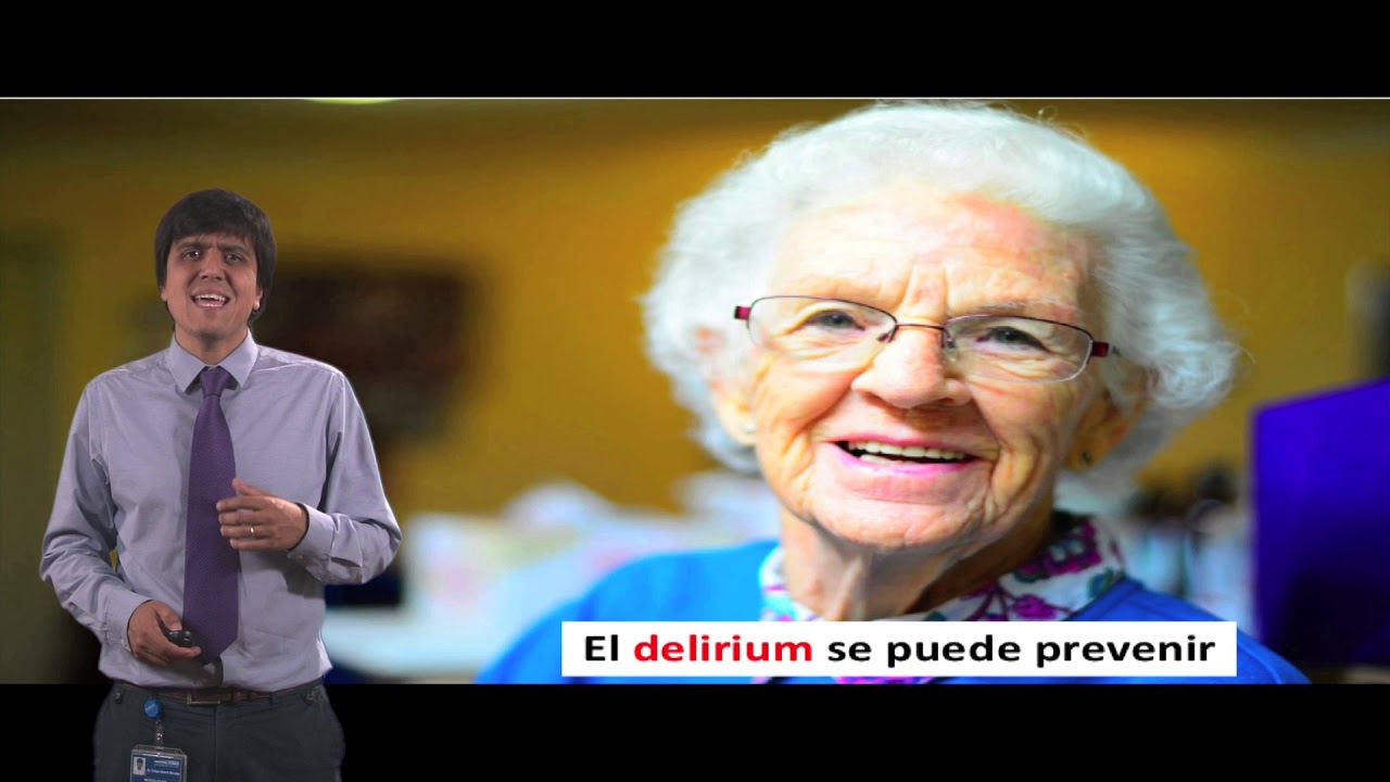 Delirium en Adulto Mayor Hospitalizado - Dr. Felipe Salech