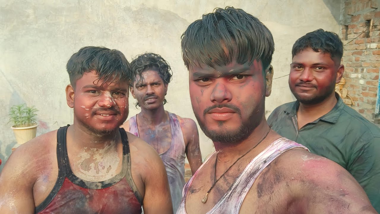 होली पे ये क्या कर दिया 😱 ll नली में धर दिया भाई ने इस को ओर नली की गर गई मुंह में 🤮🤮🤮 
