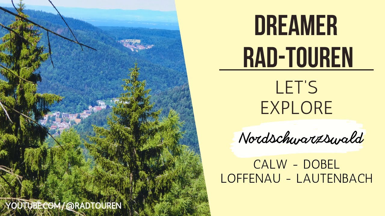 Radtour Nordschwarzwald  -  Calw  -  Dobel  -  Loffenau  -  Lauterbach 2022 (66KM)