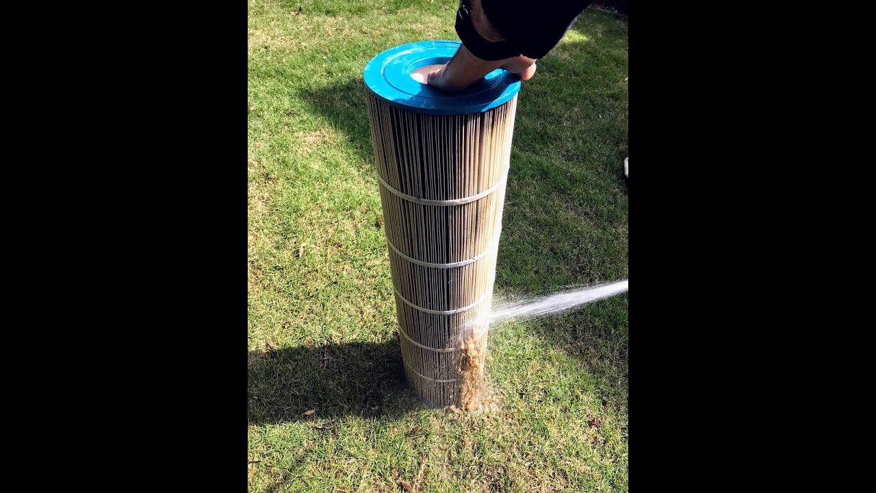 Cleaning Pool Filter Cartridges