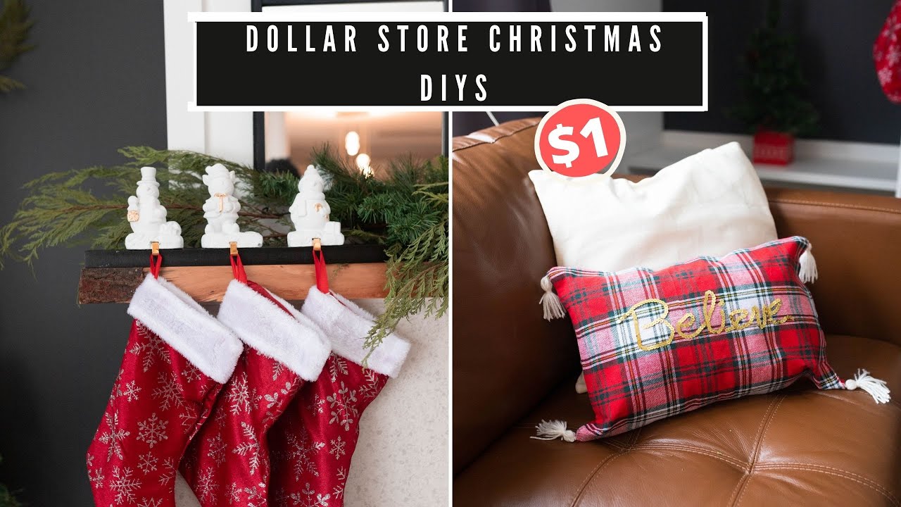 DIY Dollar Store Christmas Decor 2020 | High End & (Not Cheesy)