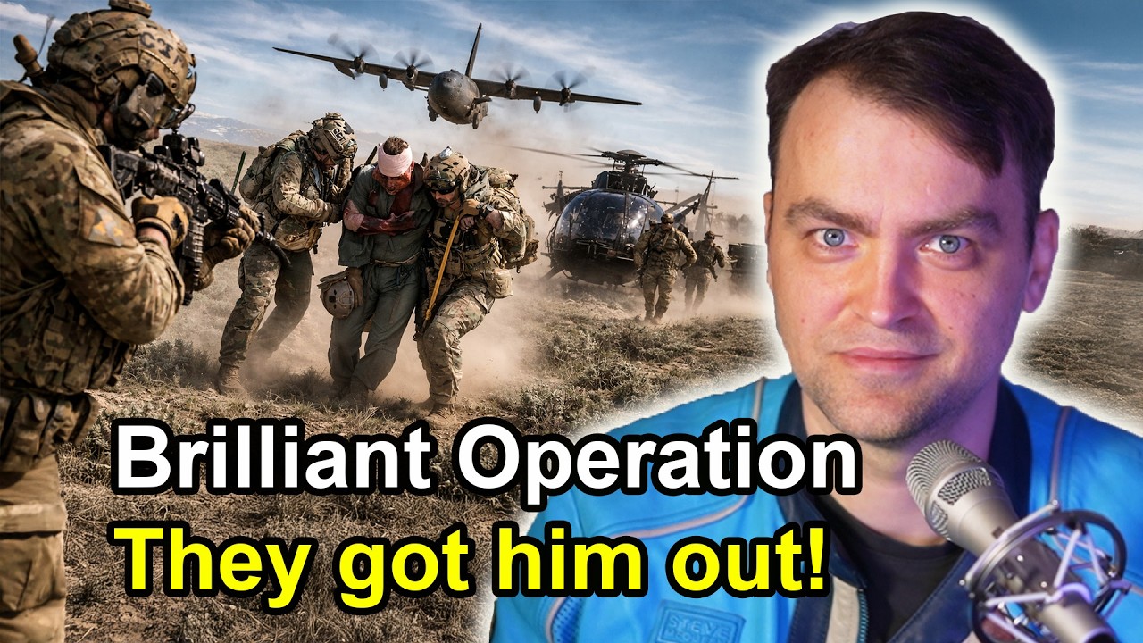 USA Commandos Saved and Extracted the F-15E WSO from Iran