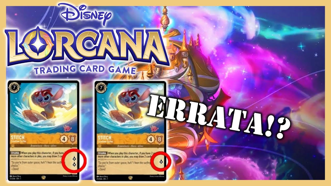 WAS SIND ERRATA? | Die ersten Errata in Disney Lorcana | Disney Lorcana