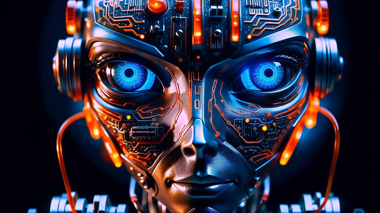 AI Generated Video: Robot's Microchip Dreams - Animation Created by Artificial Intelligence