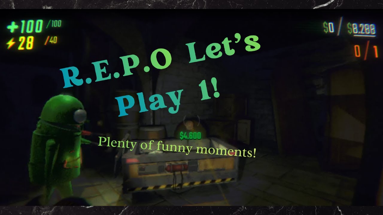 R.E.P.O Let's Play (1 Hour!)
