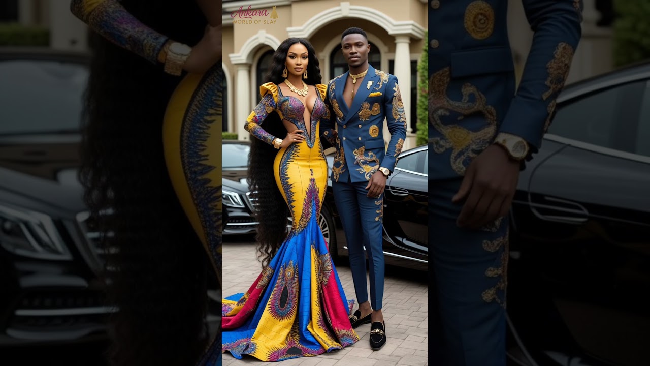 Elegant Ankara Couple Slay for Special Events &ndash; Perfect African Style