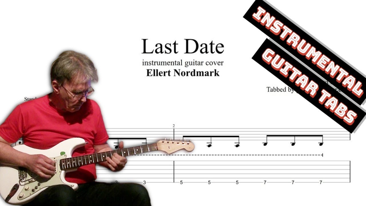 Last Date TAB - instrumental guitar tabs (PDF + Guitar Pro)