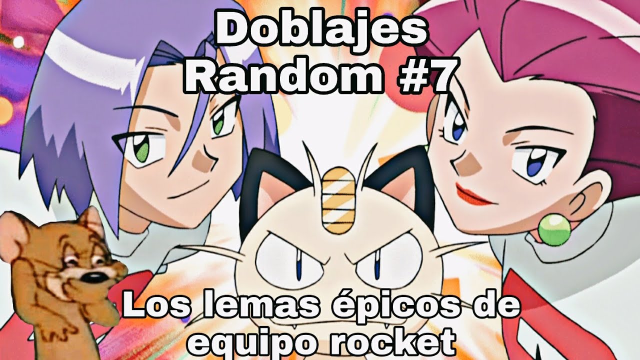Reacción a doblajes random 7: los lemas del equipo rocket