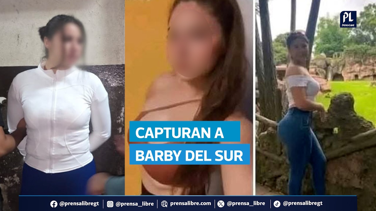 Quién es la “Barby del Sur”, la reina de belleza capturada por narcotráfico en Escuintla