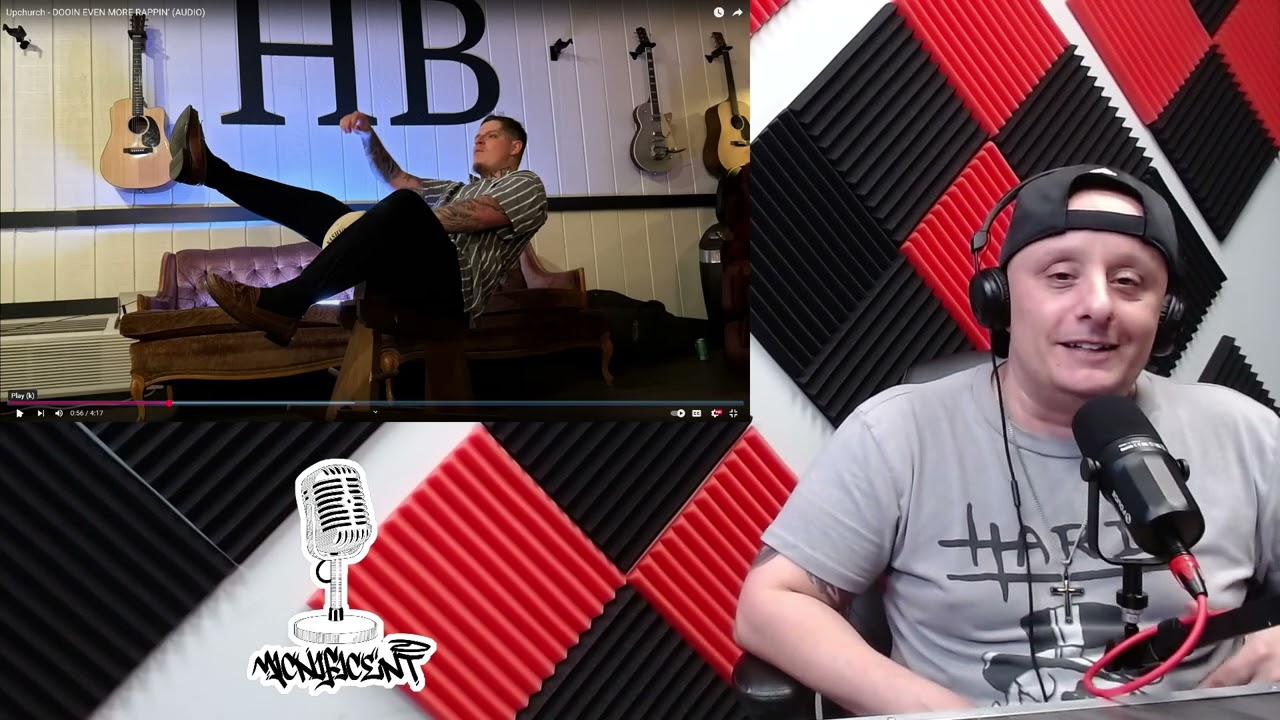 Upchurch - DOOIN EVEN MORE RAPPIN’ (AUDIO) - Reaction video