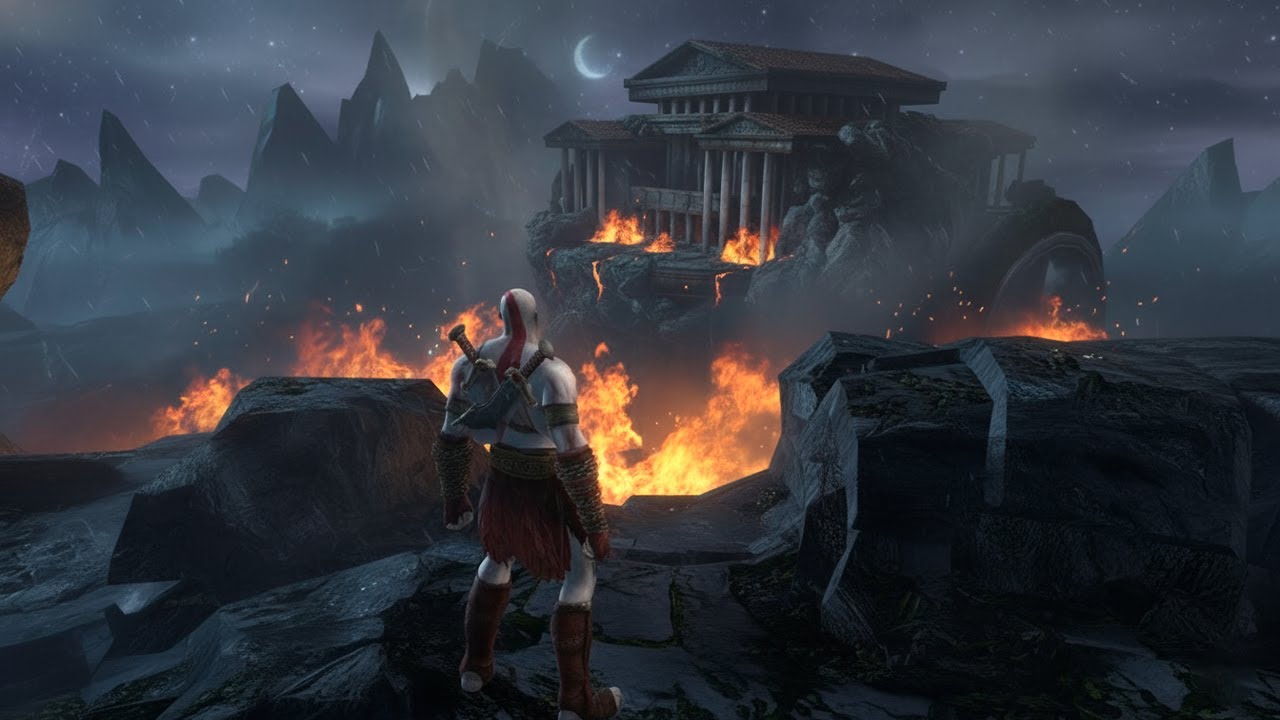 GOD OF WAR: CHAINS OF OLYMPUS - THE SUN FALLS FROM THE SKY (TEMPLE OF HELIOS)