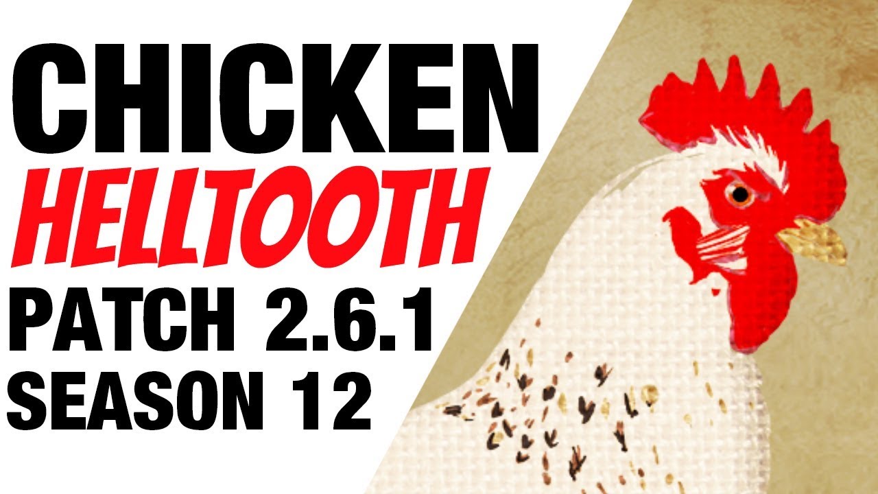 Patch 2.6.1 Chicken Helltooth Witch Doctor Season 12 Diablo 3