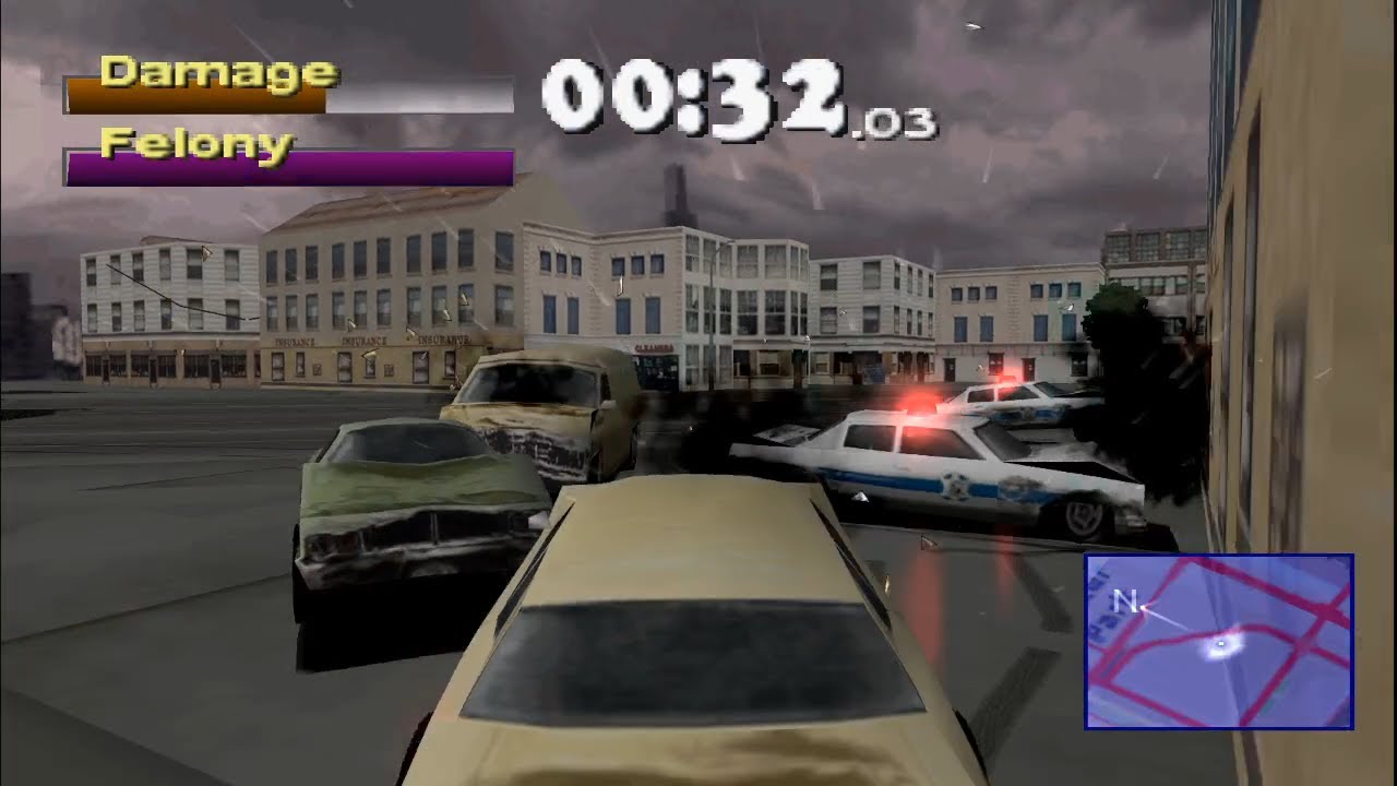 Driver 2 - The Jones Run (custom mission code)