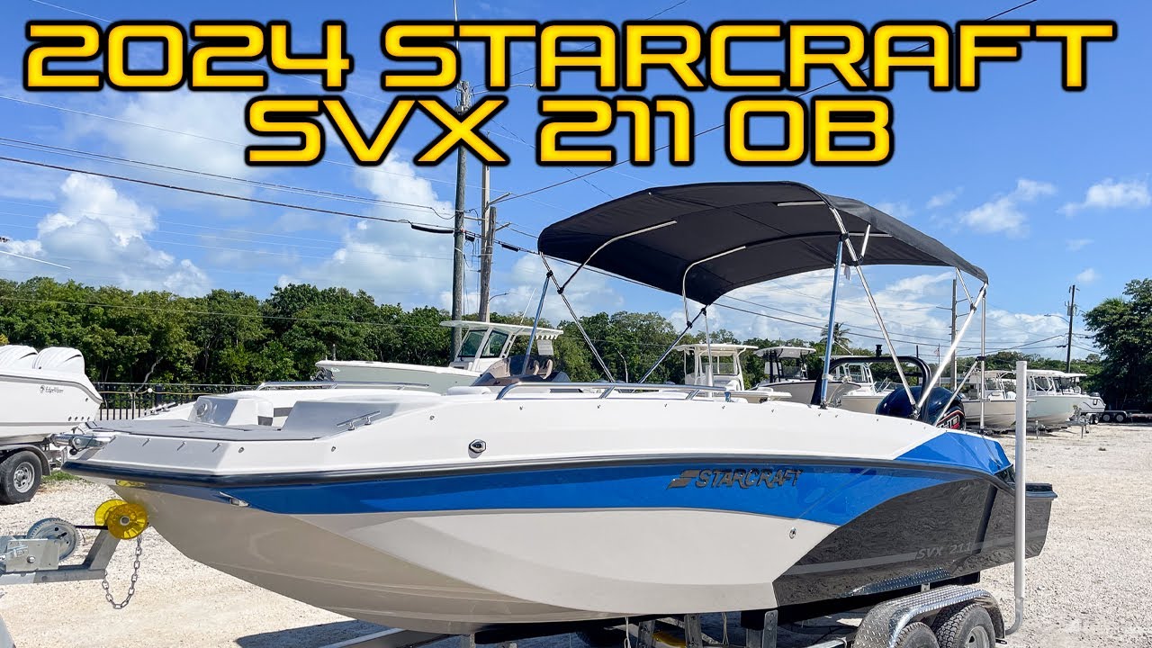 2024 Starcraft SVX 211 OB for sale at Seven Sports Marine in the Florida Keys