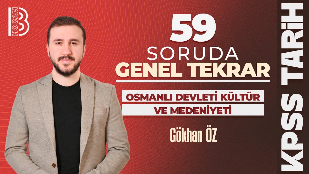 16) KPSS  / AGS Tarih - 59 Soruda Genel Tekrar - Gökhan ÖZ - 2026