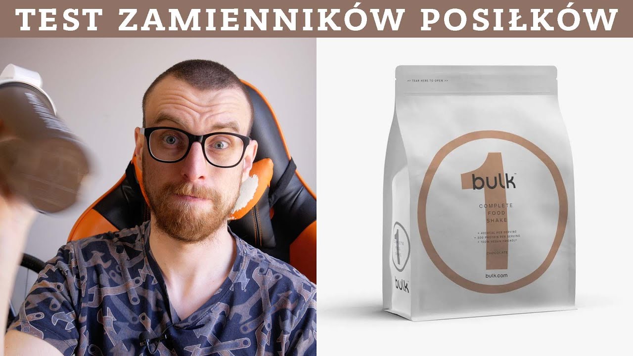 BULK Complete Food Shake | Test Smaku | Zamiennik posiłku