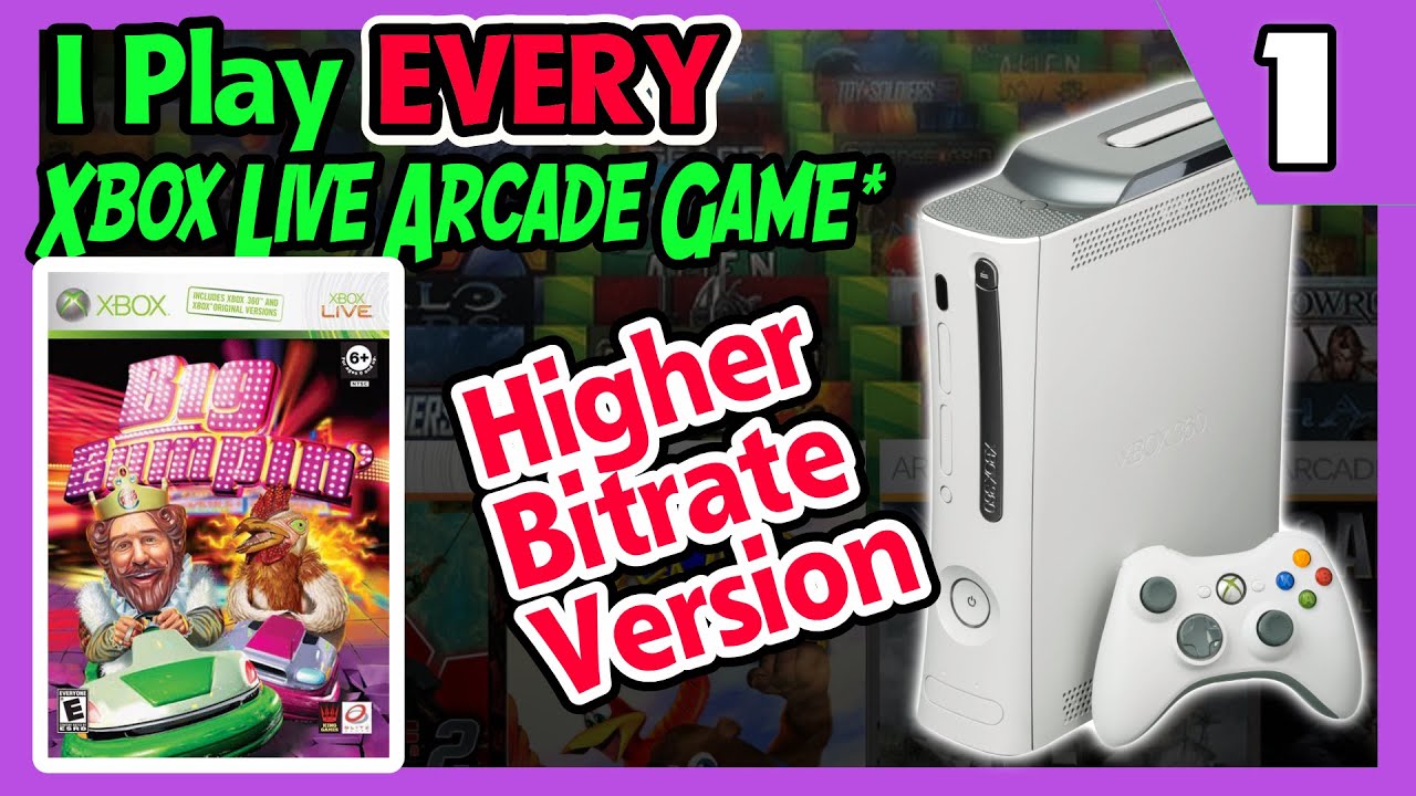 Big Bumpin' (on XBLA)(higher bitrate) - Segment From, I Play EVERY Xbox Live Arcade Game Part 1