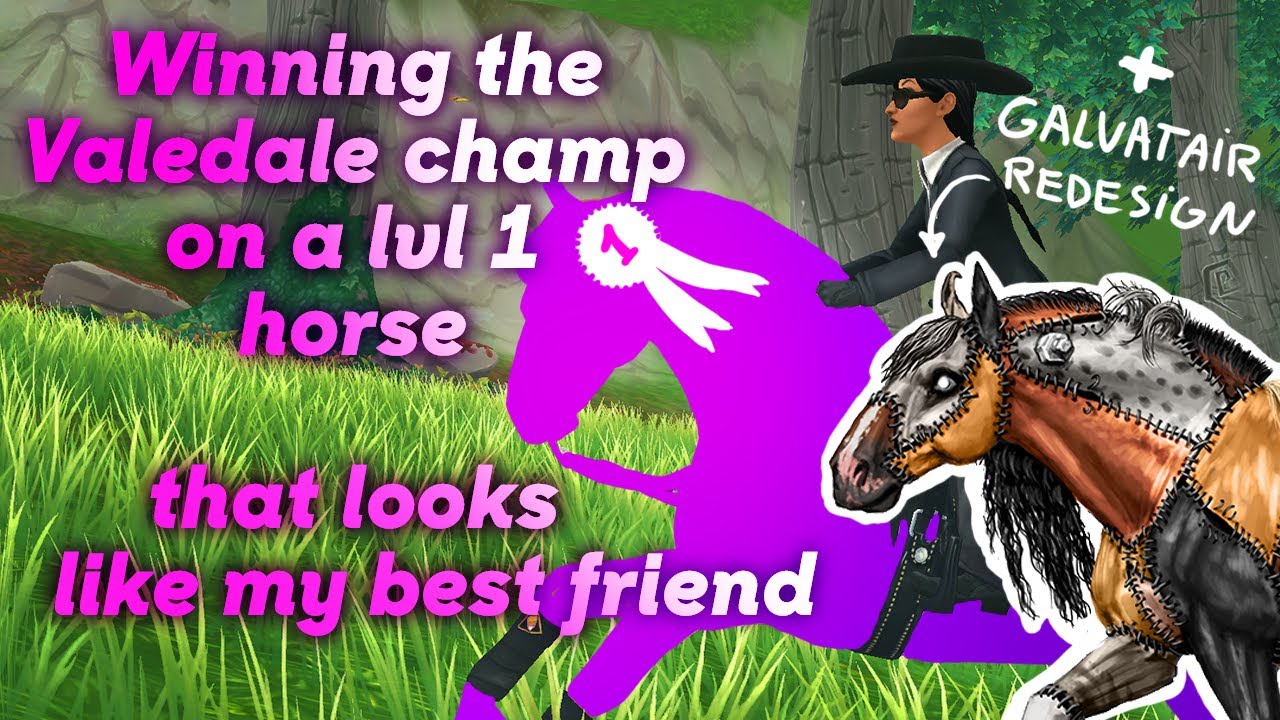Winning Valedale champ on new lvl 1 horse, redesigning Galvatair and other stuff!