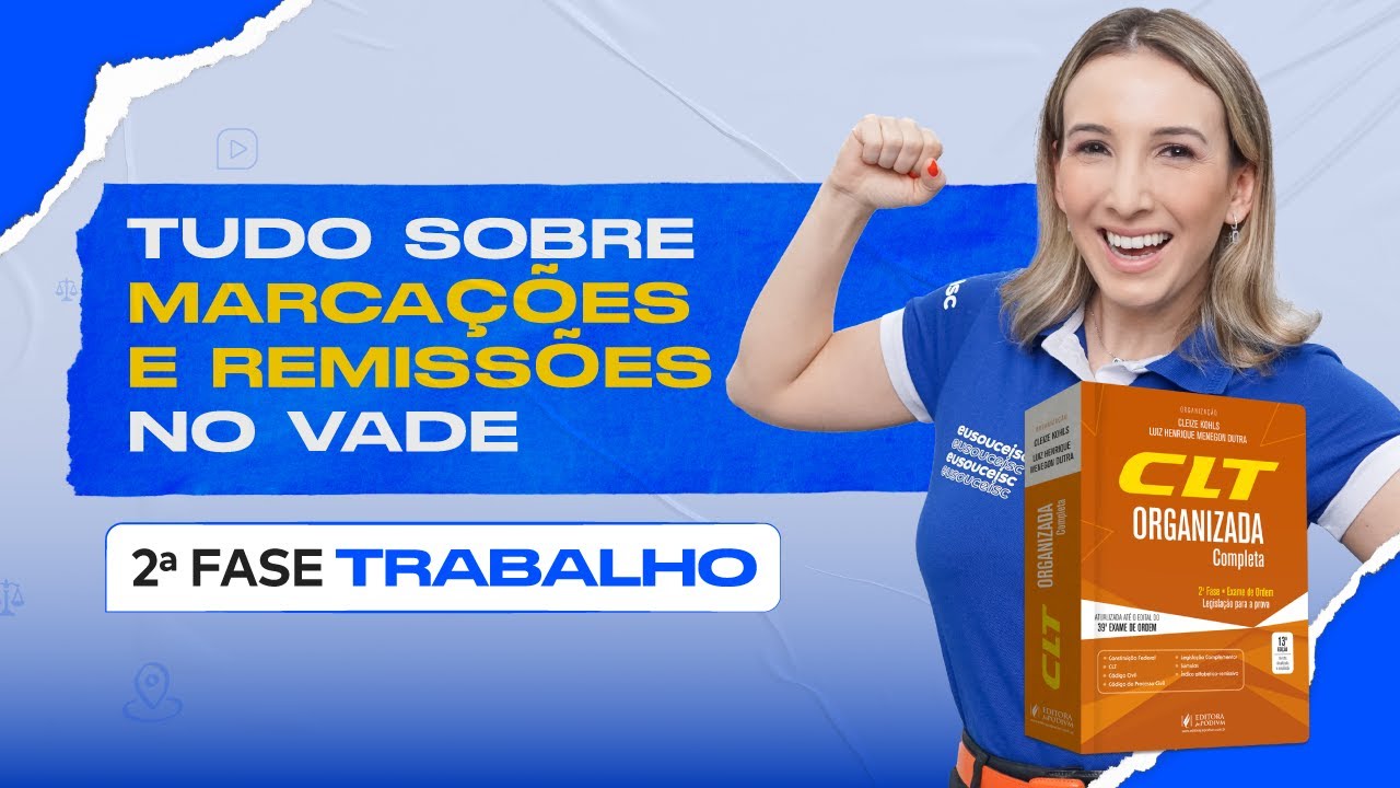 👉 Como fazer MARCAÇÕES e remissões no Vade Mecum de TRABALHO | 2ª Fase OAB