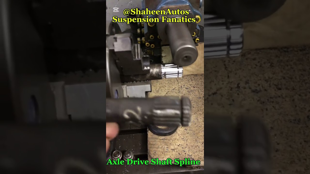 Axle Drive Shaft Spline Rebuild #Cv joints #Front Axle #suspension @ShaheenAutos