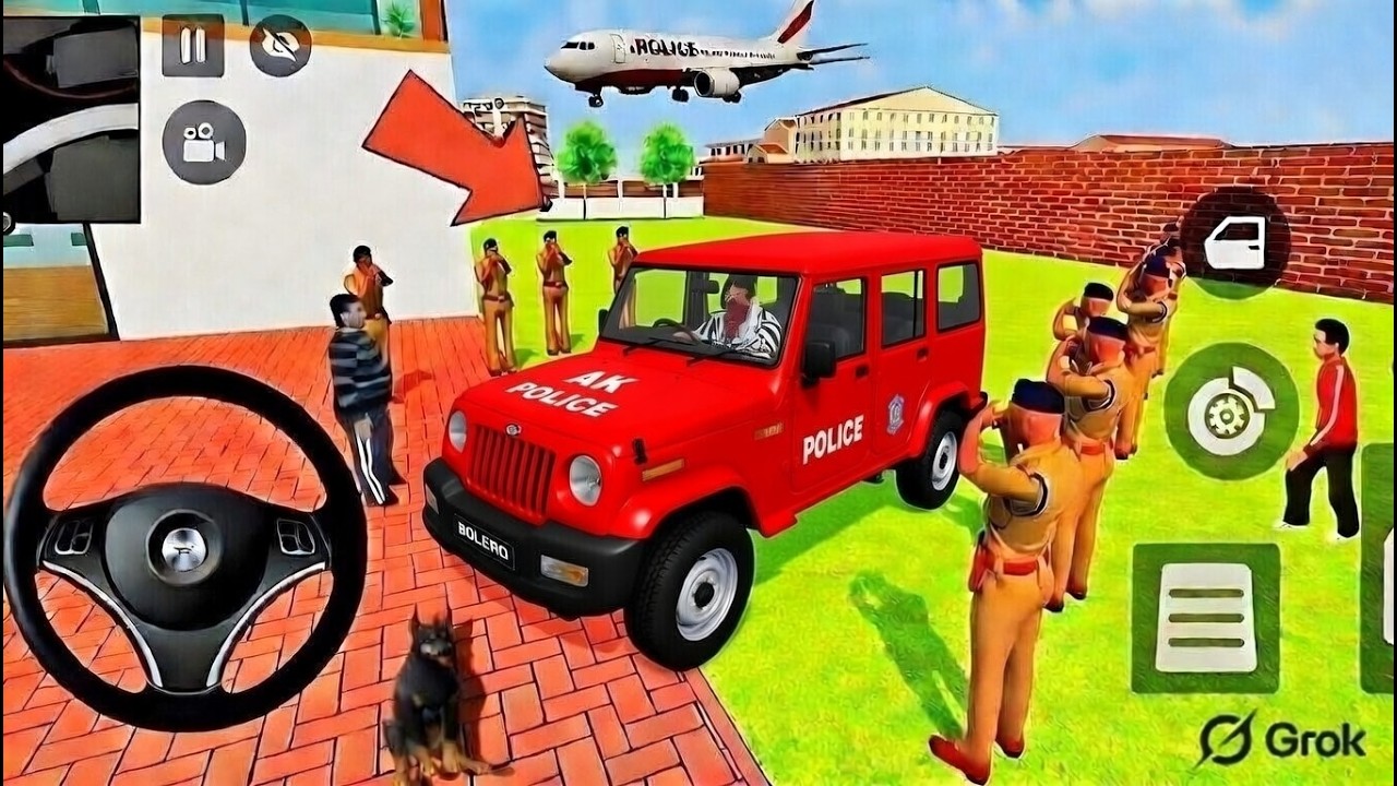 🤑Indian Thift Auto Simulator😍Indian Showroom Purchase😲Modified Golden New Police DumperAnd Bike🥰Game