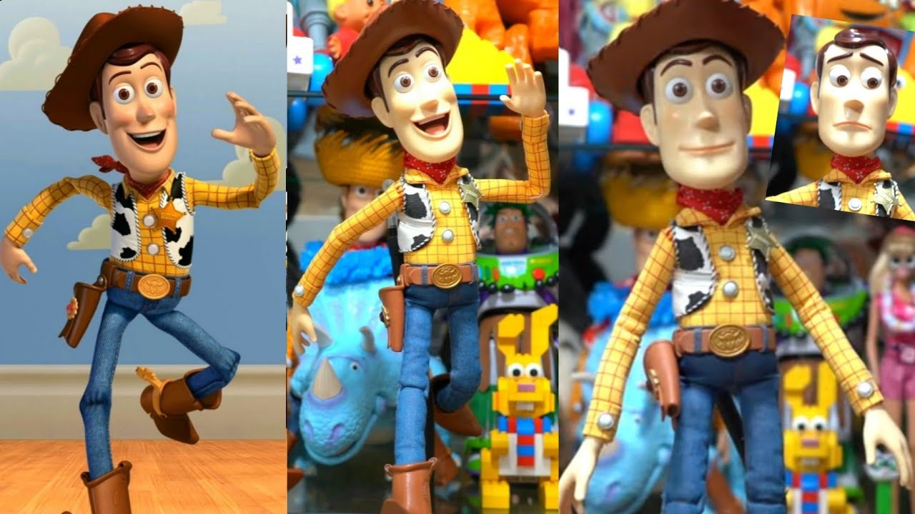 BONECO WOODY ULTIMATE MEDICOM TOY COMPARANDO COM O SIGNATURE COLLECTION THINKWAY TOYS TOY STORY