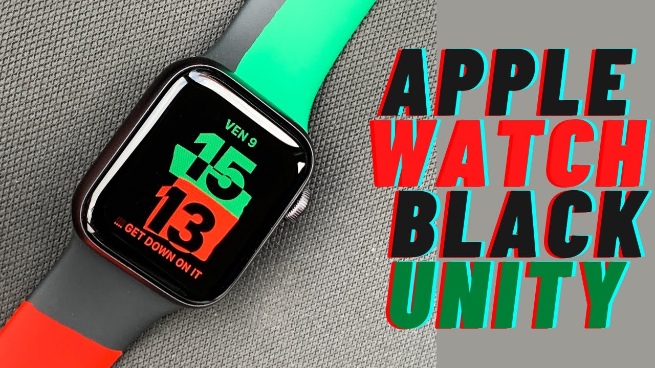 Apple Watch Black Unity Déballage
