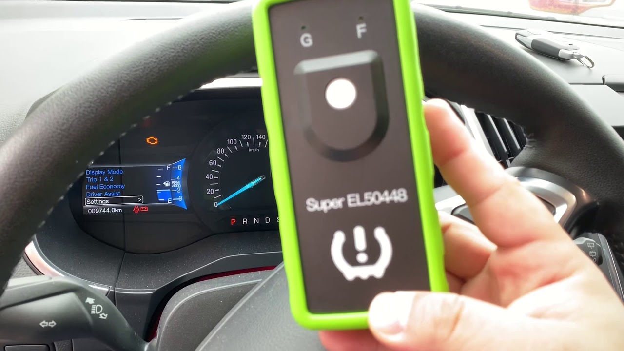 Инструмент Super EL50448 для переобучения TPMS для автомобилей GM и Ford с видеоинструкцией.