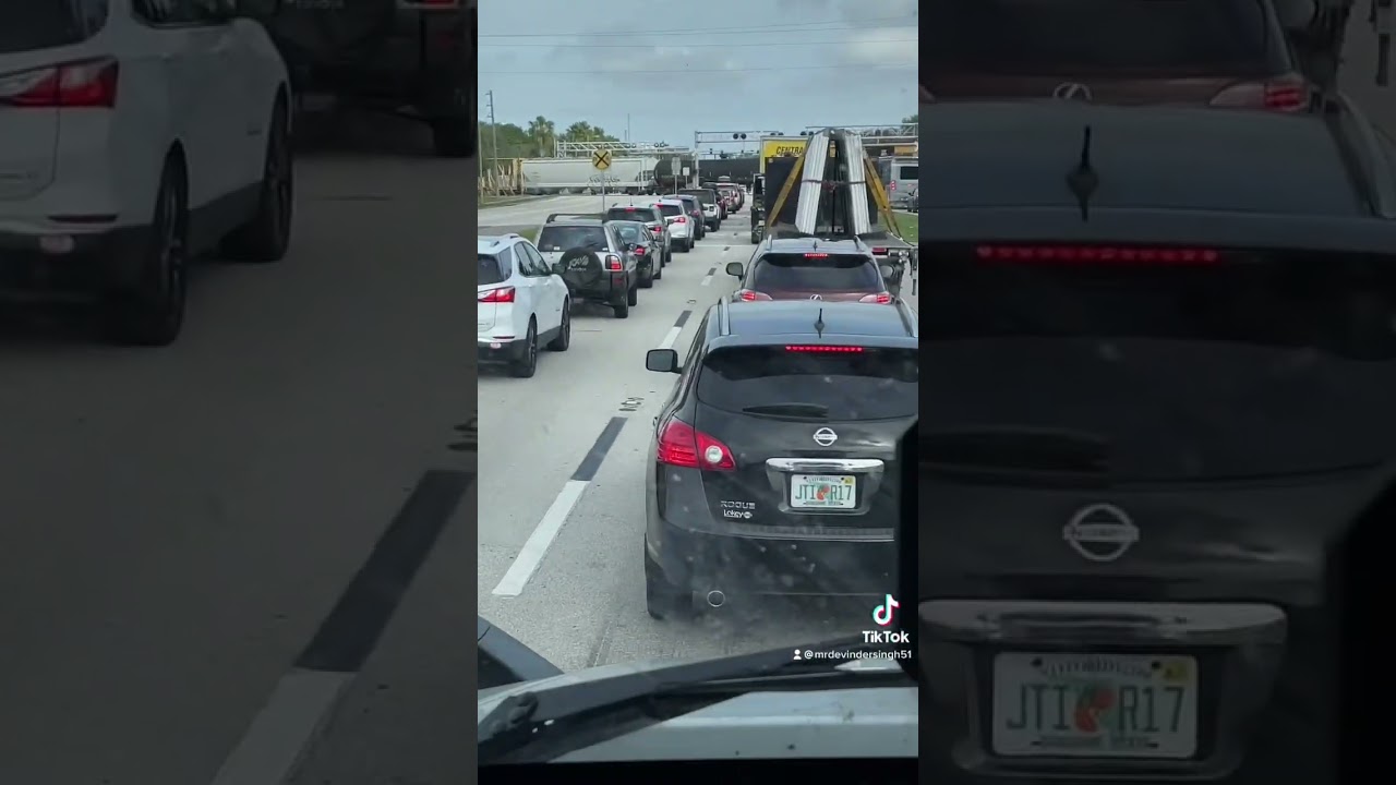 Driving #safety #heavy #traffic #jamming #america