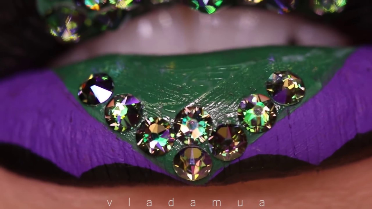 Maleficent Inspired Lip Art Tutorial
