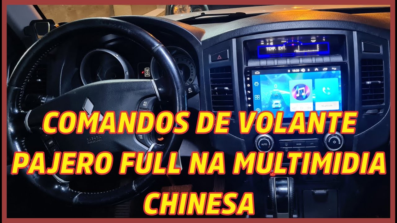 RESOLVENDO COMANDOS DE VOLNTE NA PAJERO FULL COM MULTIMÍDIA CHINESA