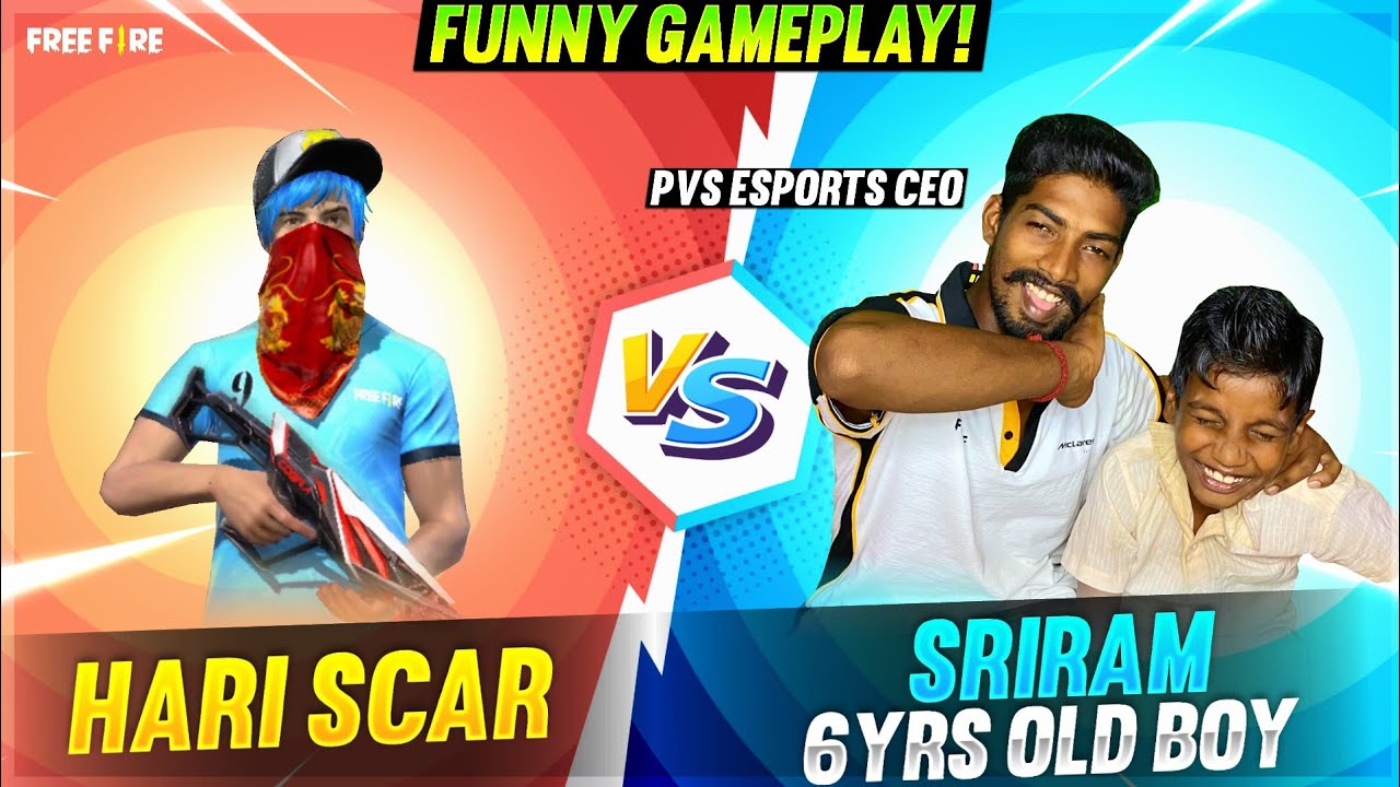 🤭Green Top Criminal Tricks 🔥.!! Hari Scar 😡vs 6yrs Old Boy & PVS SRIRAM 😭 Funny Clash Squad Gameplay