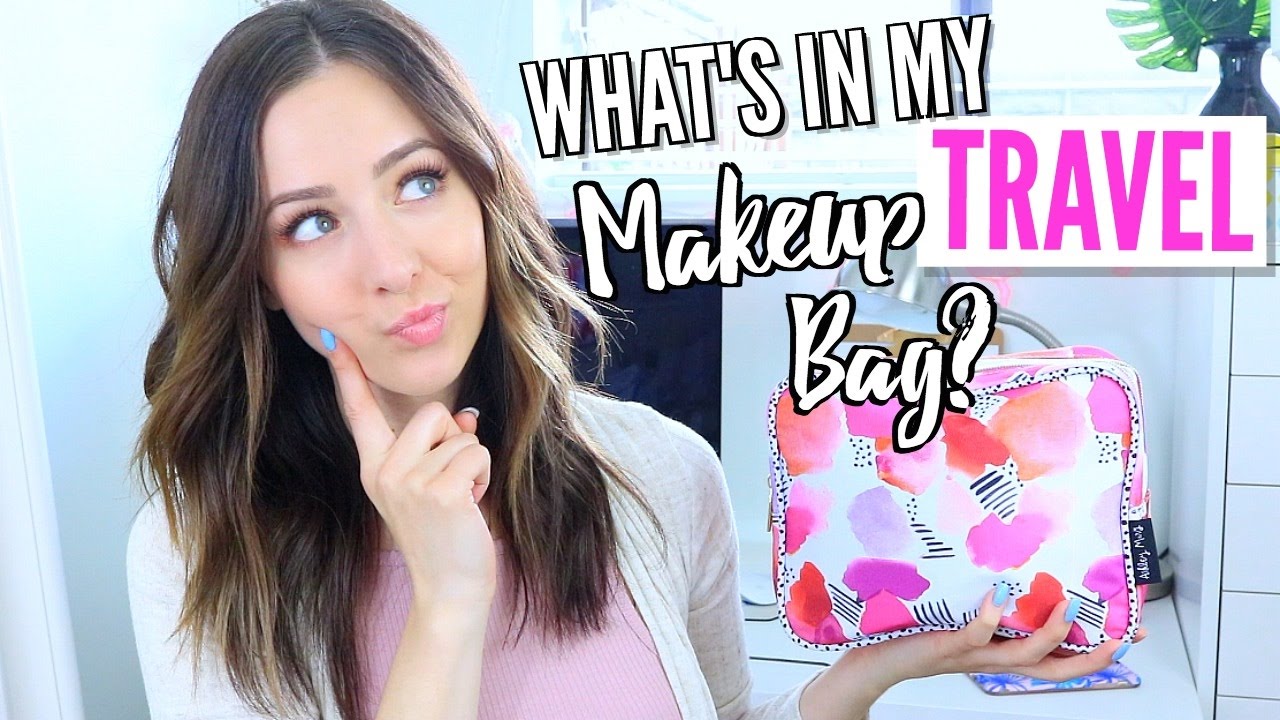What's In My Travel Makeup Bag! + Travel Makeup Tips!