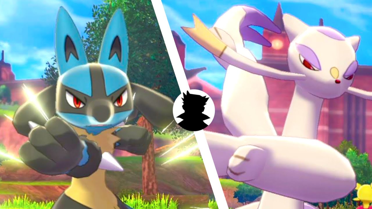 【Pokemon Camp】Lucario・Riolu vs Mienfoo・Mienshao＆Shiny Cute!